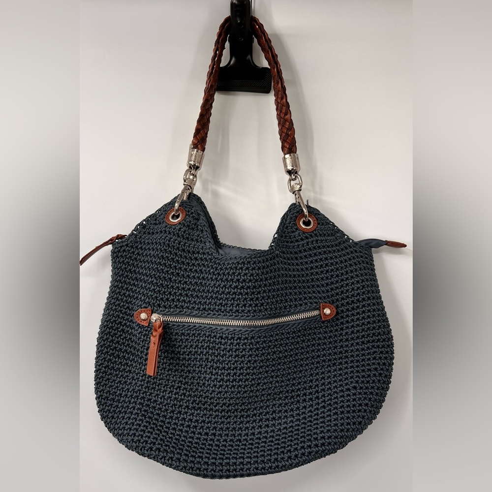 The sak crocheted hobo bag